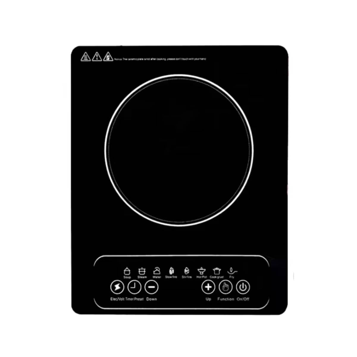 Fogão Cooktop de Indução Uma Boca 110V/220V | XDX CHIC