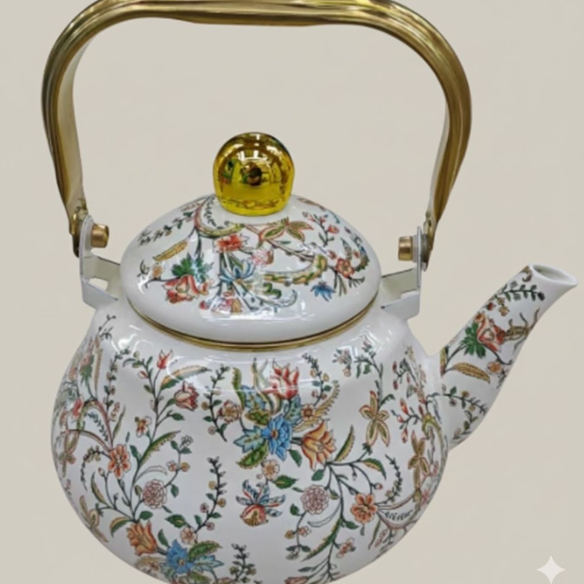 Chaleira Esmaltada Floral Vintage 2,5 Litros - 16807-20