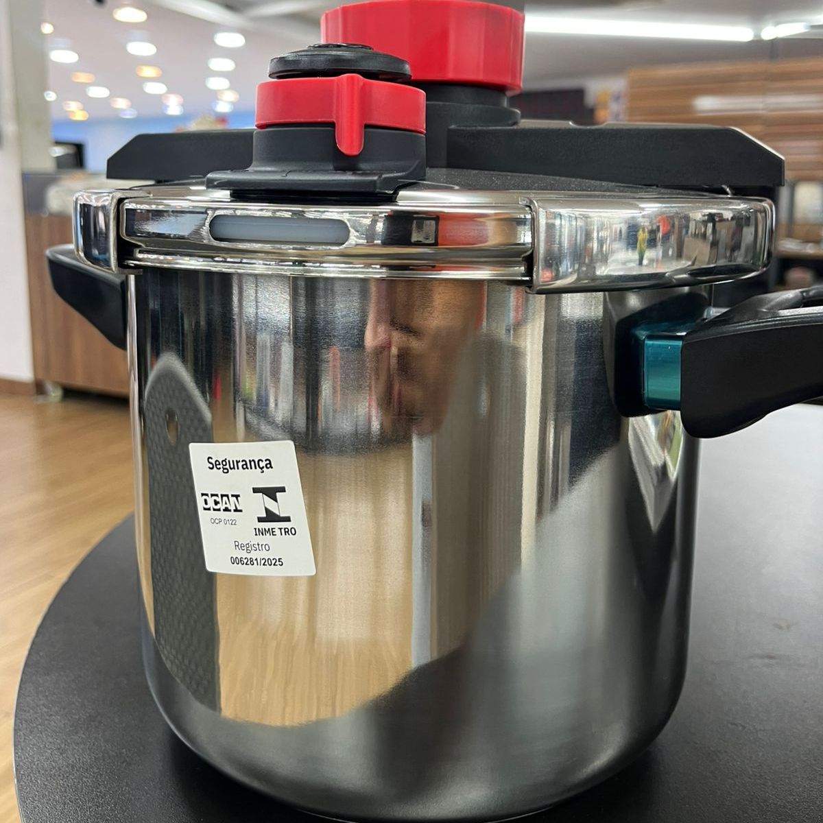 Panela de Pressão Inox 6L: Segurança e Rapidez - WN-424