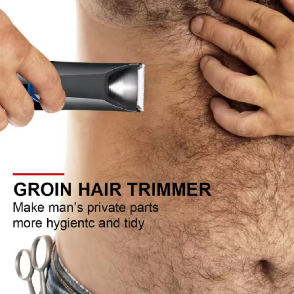 Aparador de Pelos Kemei KM-3208 à prova d'água USB sem fio