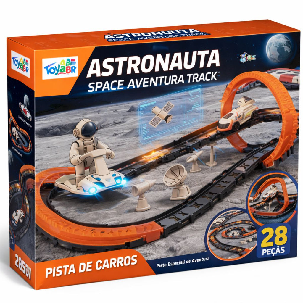 Astronauta Space Aventura Track – Pista de Carros Espacial - A384223