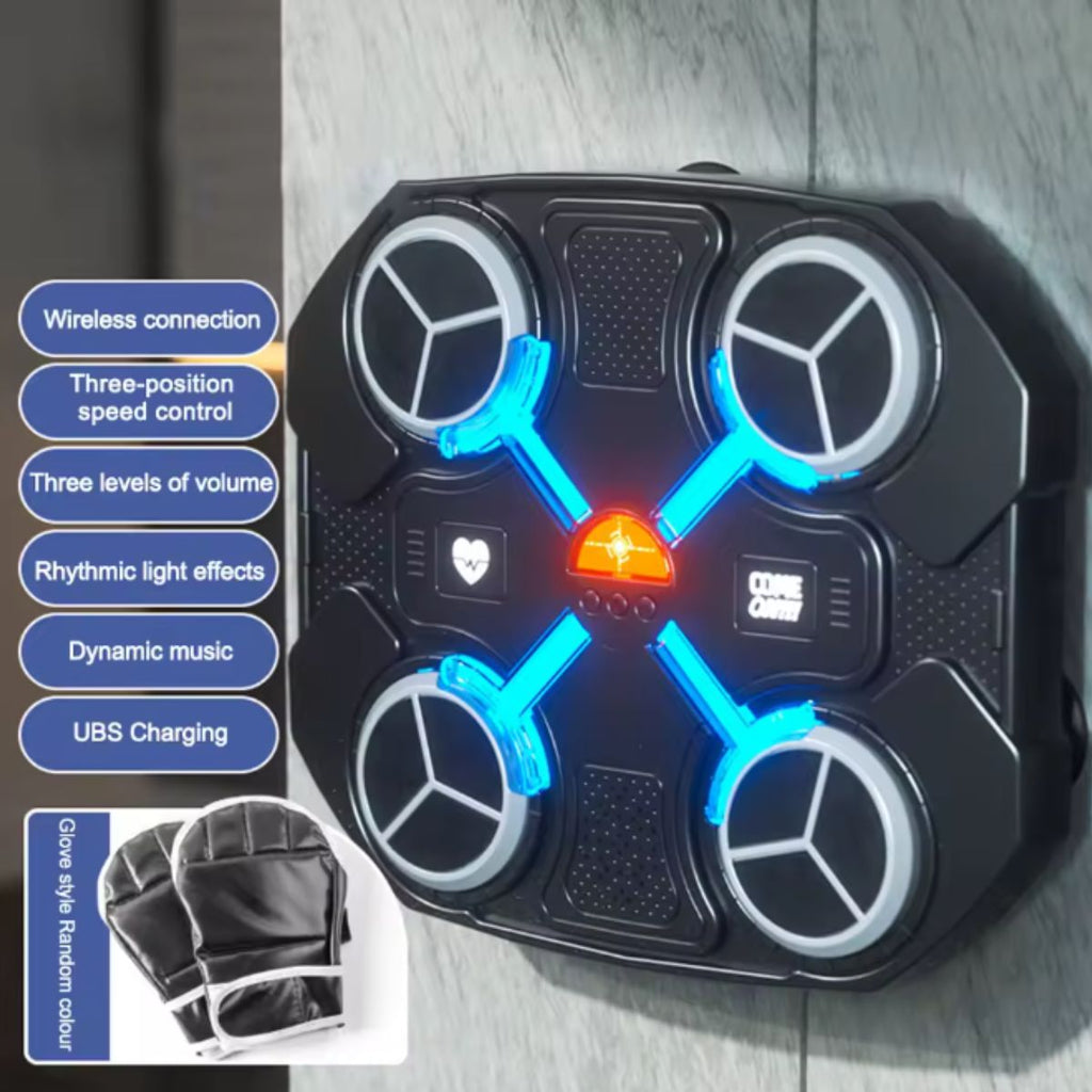 Alvo de Boxe Musical com Bluetooth – Treino Interativo - SKU0004