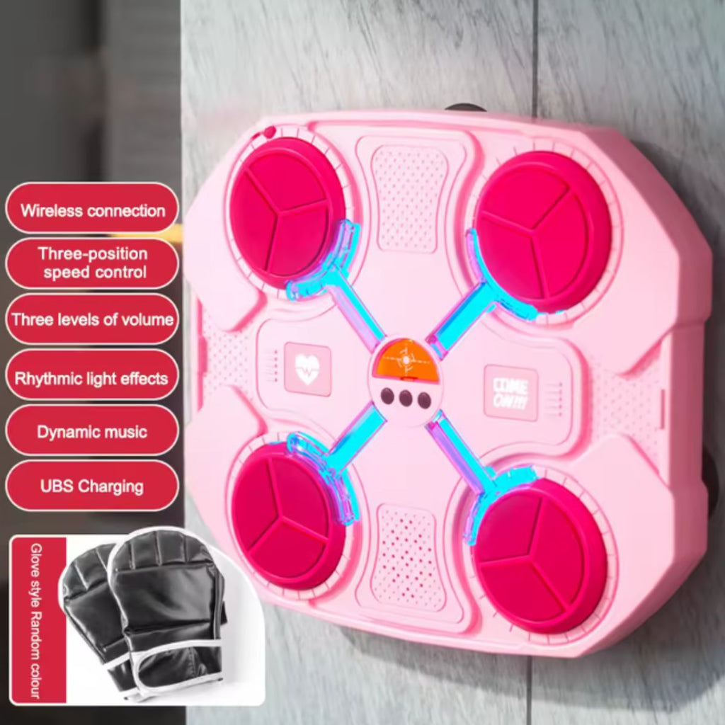 Alvo de Boxe Musical com Bluetooth – Treino Interativo - SKU0004