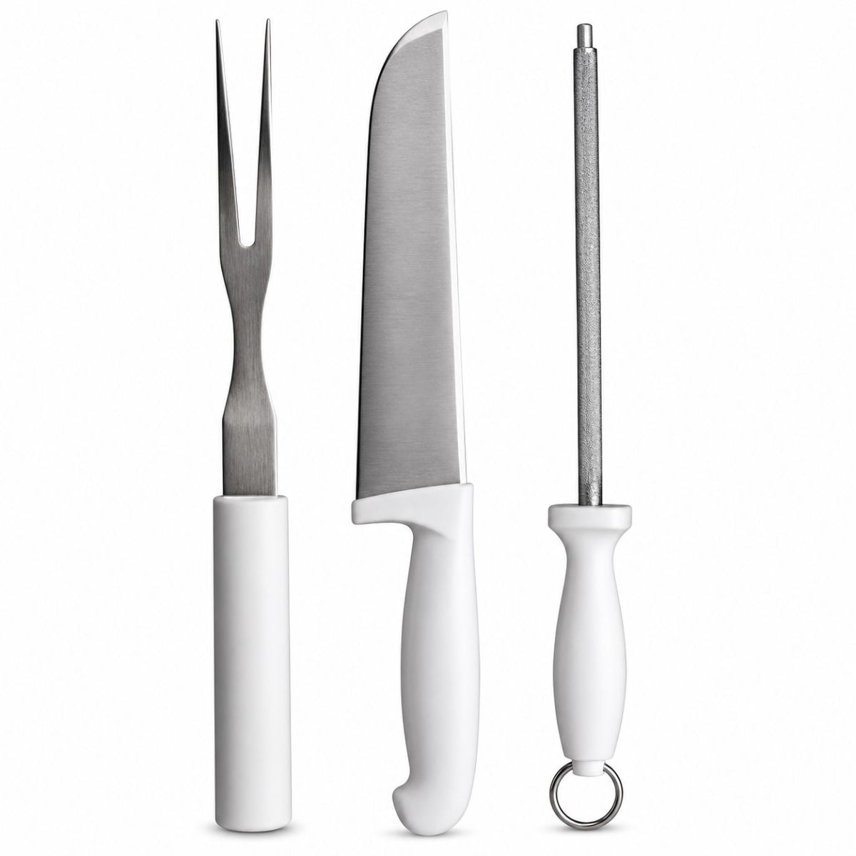 Conjunto de 3 Peças churrasco com faca e garfo - BM-9301