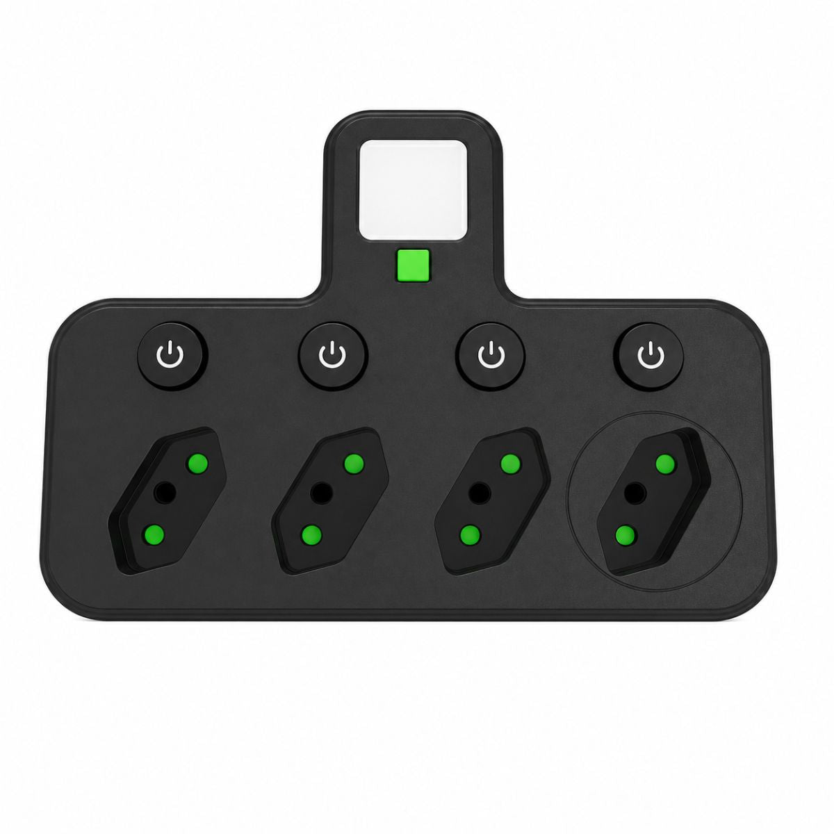 Adaptador Elétrico Multifuncional com Interruptores Individuais - BZ-9624L