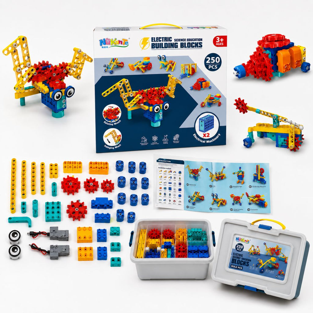 Blocos de Montar Educativo 250 Peças - TW886-362