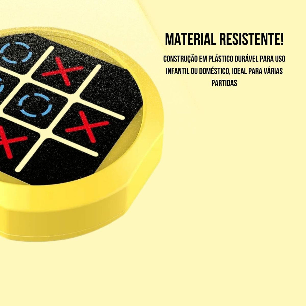 Brinquedo Educativo Eletrônico Digital Portátil 3 Em 1  Jogo Da Velha - TW882-4Y