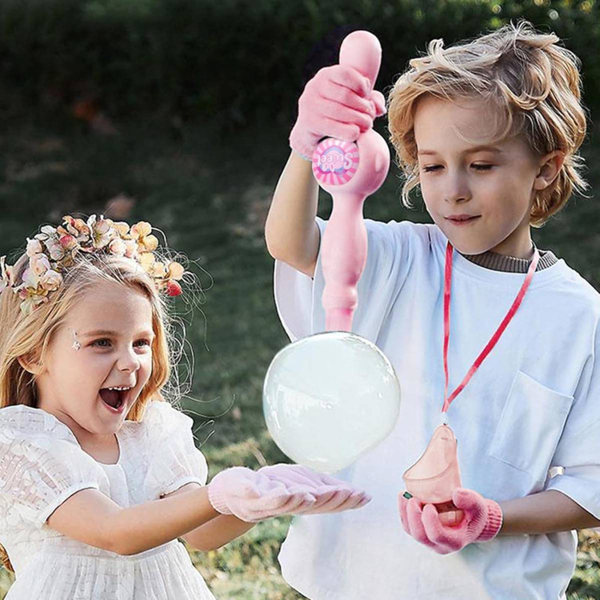 Brinquedo de Fazer Bolhas de Sabão Varinha com Acessórios - 991-A/B