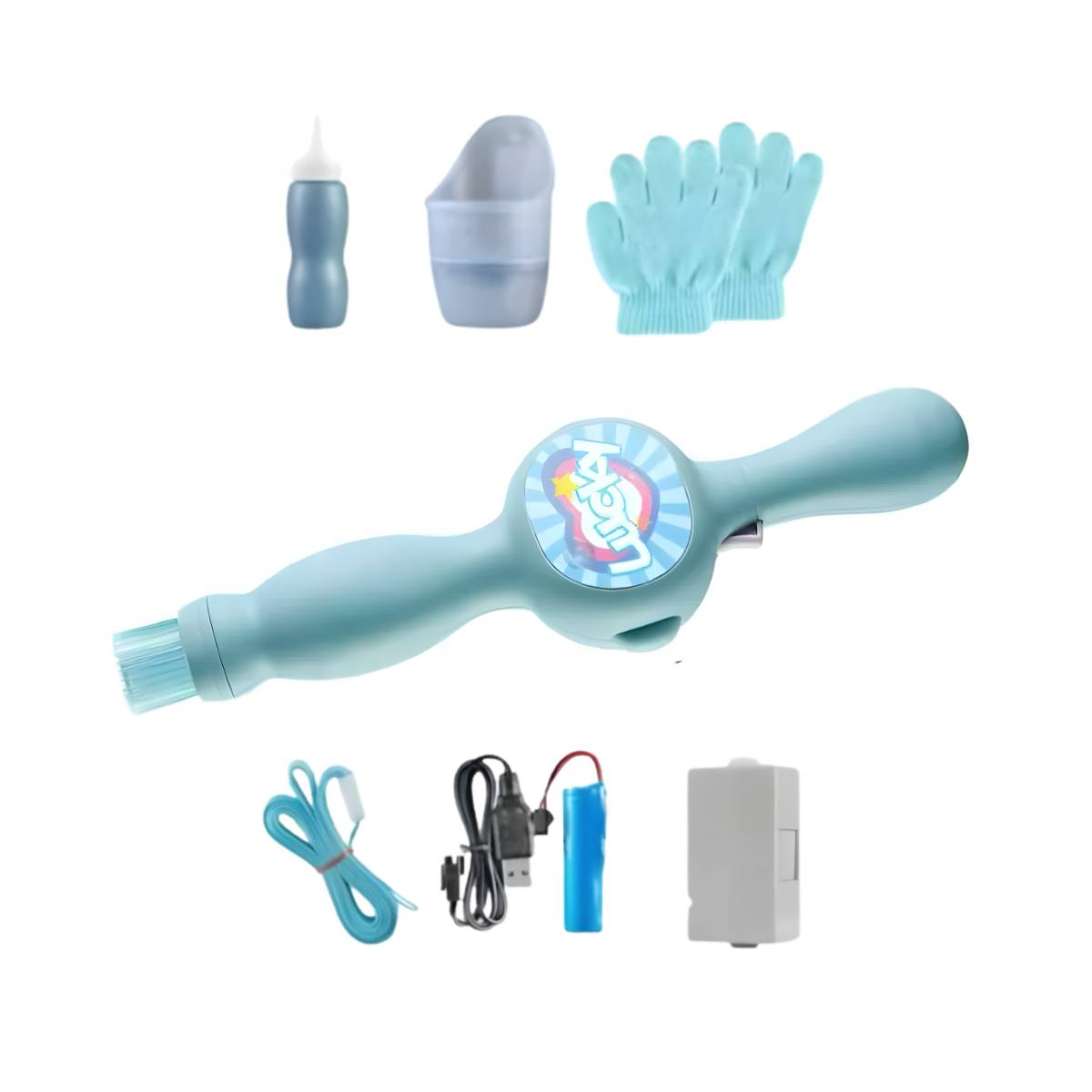 Brinquedo de Fazer Bolhas de Sabão Varinha com Acessórios - 991-A/B