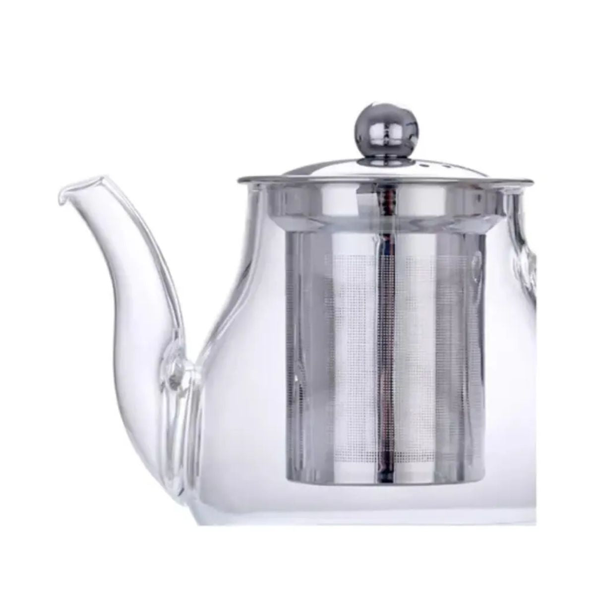 Bule para Chá em Vidro com Filtro de Aço Inox – Design Elegante e Funcional - XDX-823-2