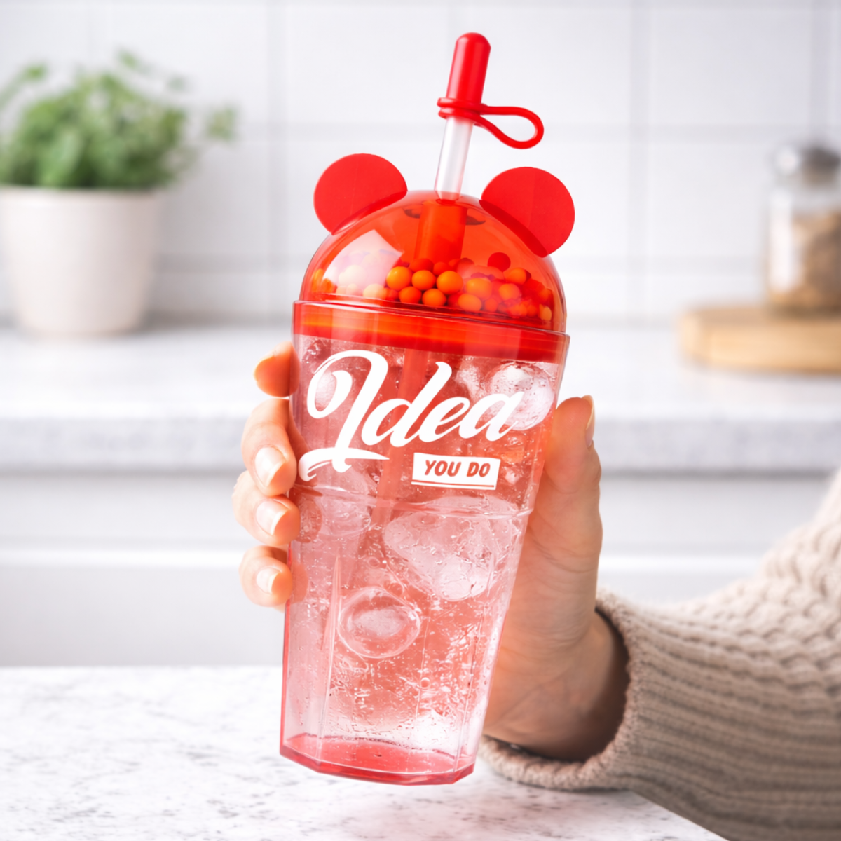 Copo Com Canudinho Straw Cup 750ml - CZMX-10072