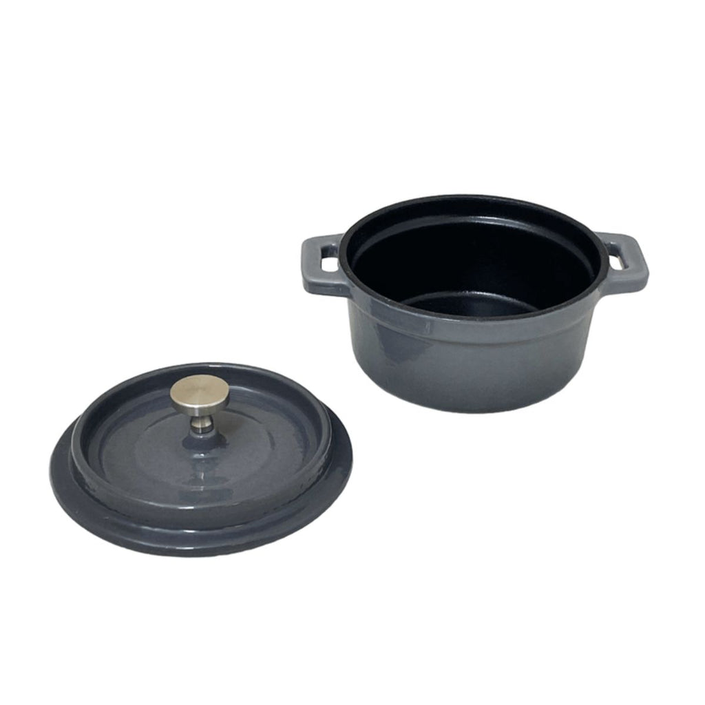 Caçarola de Ferro Fundido Esmaltada Azul - CPN0072