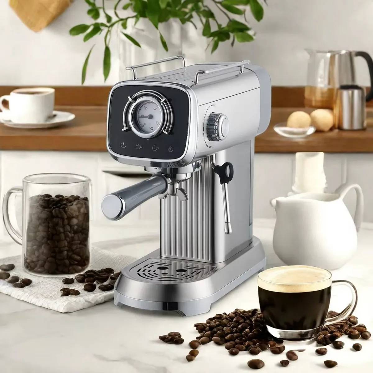 Cafeteira Espresso Dolce Crema 20 Bar Sunchan – 110V ou 220V - SUN-27/SUN-28