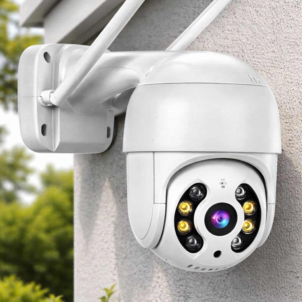 Câmera Externa de Segurança com Wi-fi Giratória 360° Full HD - BO-A8（M1）