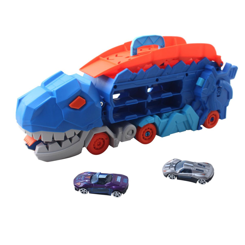 Caminhão T-Rex Pista Maleta Com 4 Carrinhos - EJA00003