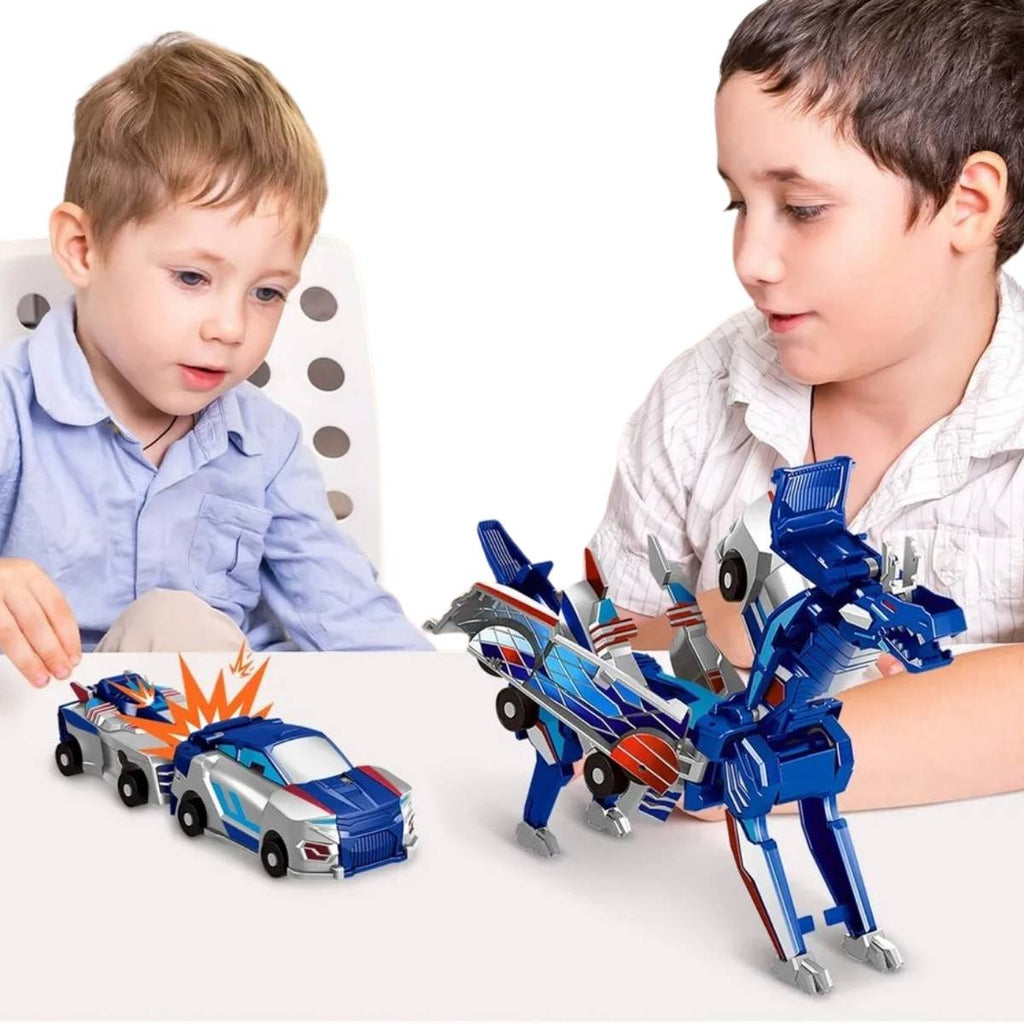 Carrinho Transformável 2 em 1 Magnético – Vira Dragão ao Bater - TW884-5/6