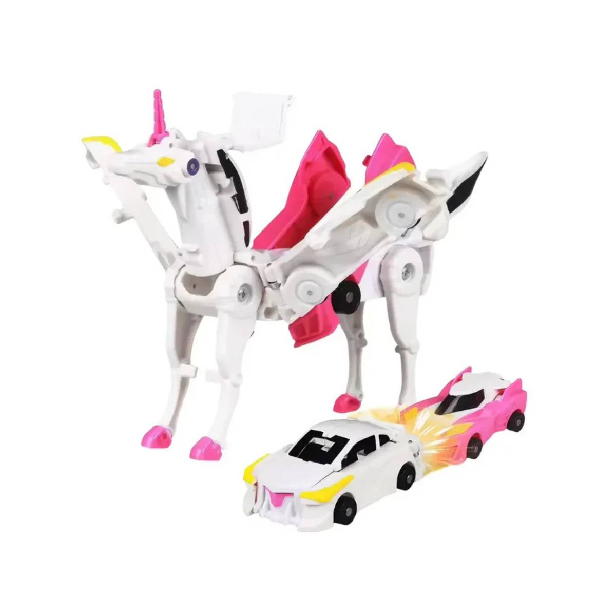 Carrinho Transformável 2 em 1 Magnético – Vira Dragão ao Bater - TW884-5/6