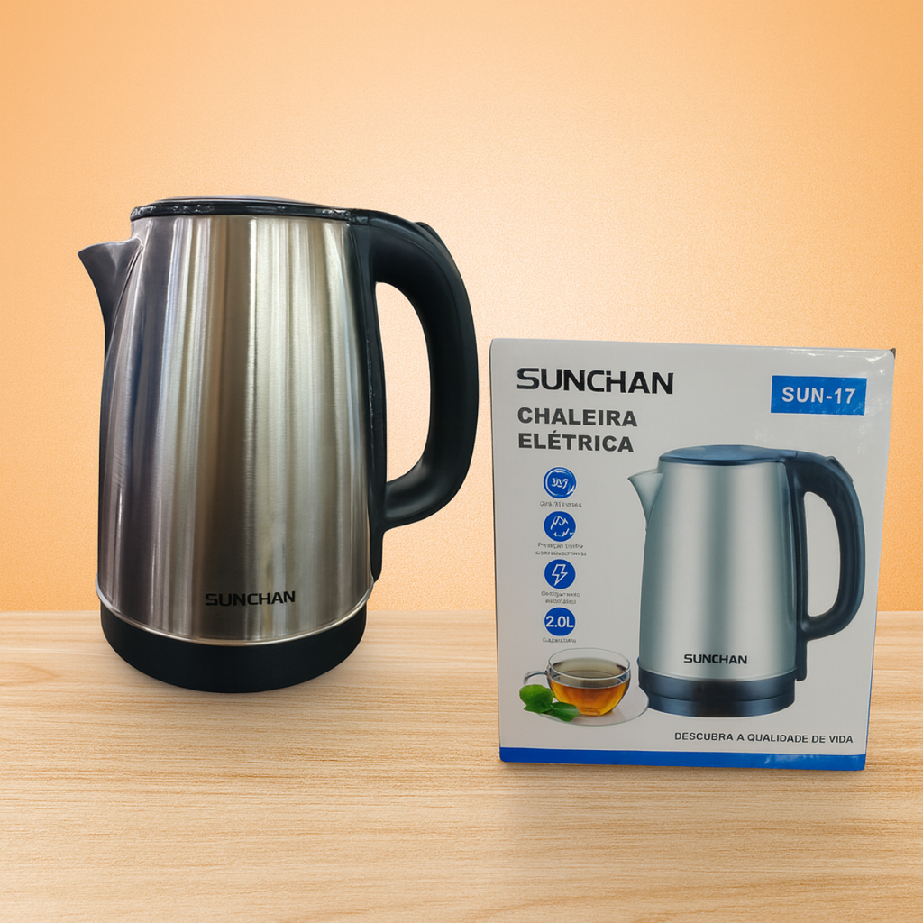 Chaleira Elétrica Sunchan SUN-17 com Desligamento Automático 2L 110V - SUN-17