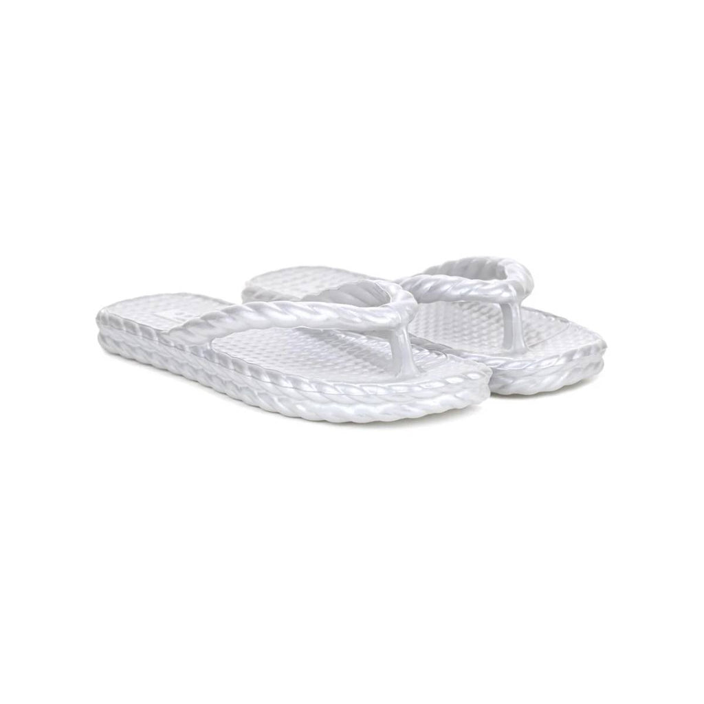 Chinelo EVA Trançado Branco Feminino - W820-02
