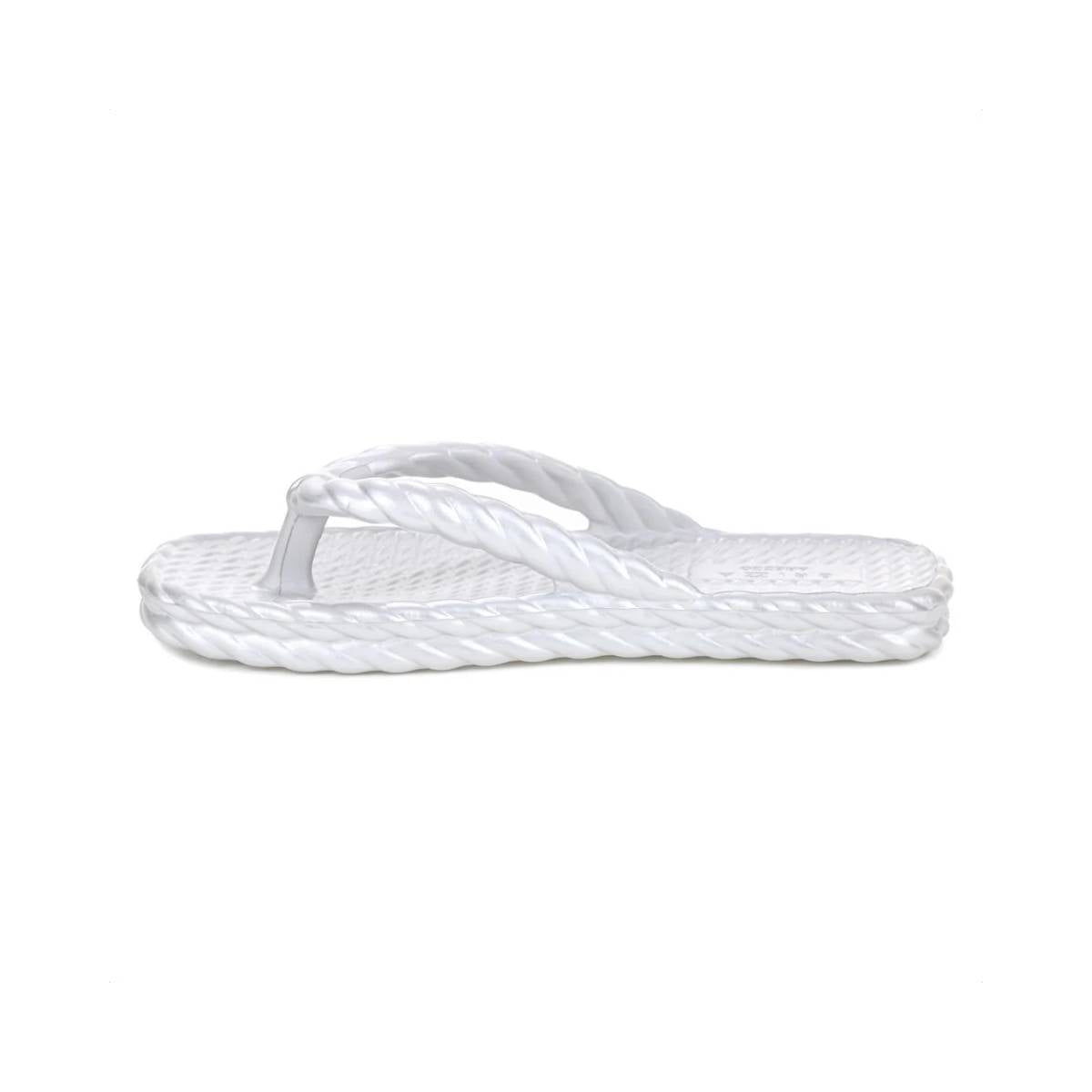 Chinelo EVA Trançado Branco Feminino - W820-02