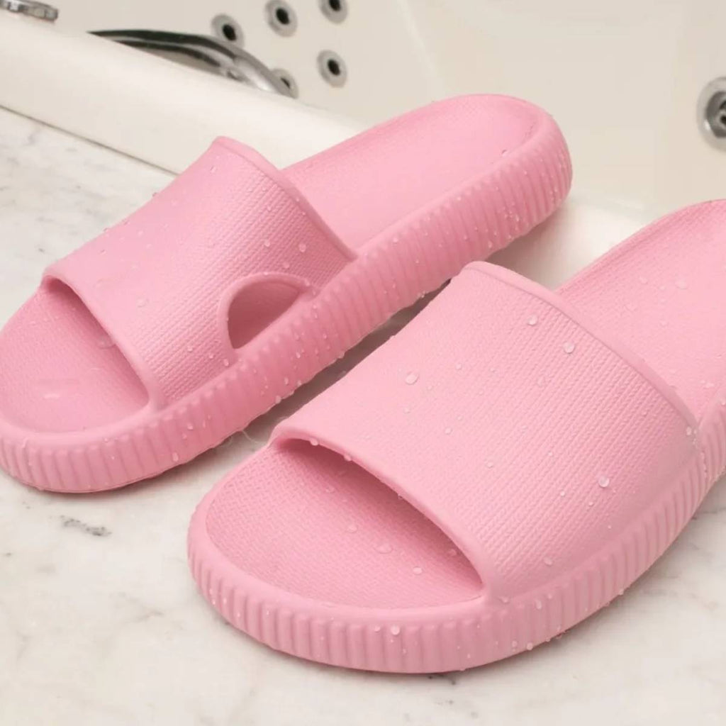 Chinelo Nuvem Rosa Antiderrapante Unissex - W23107-08