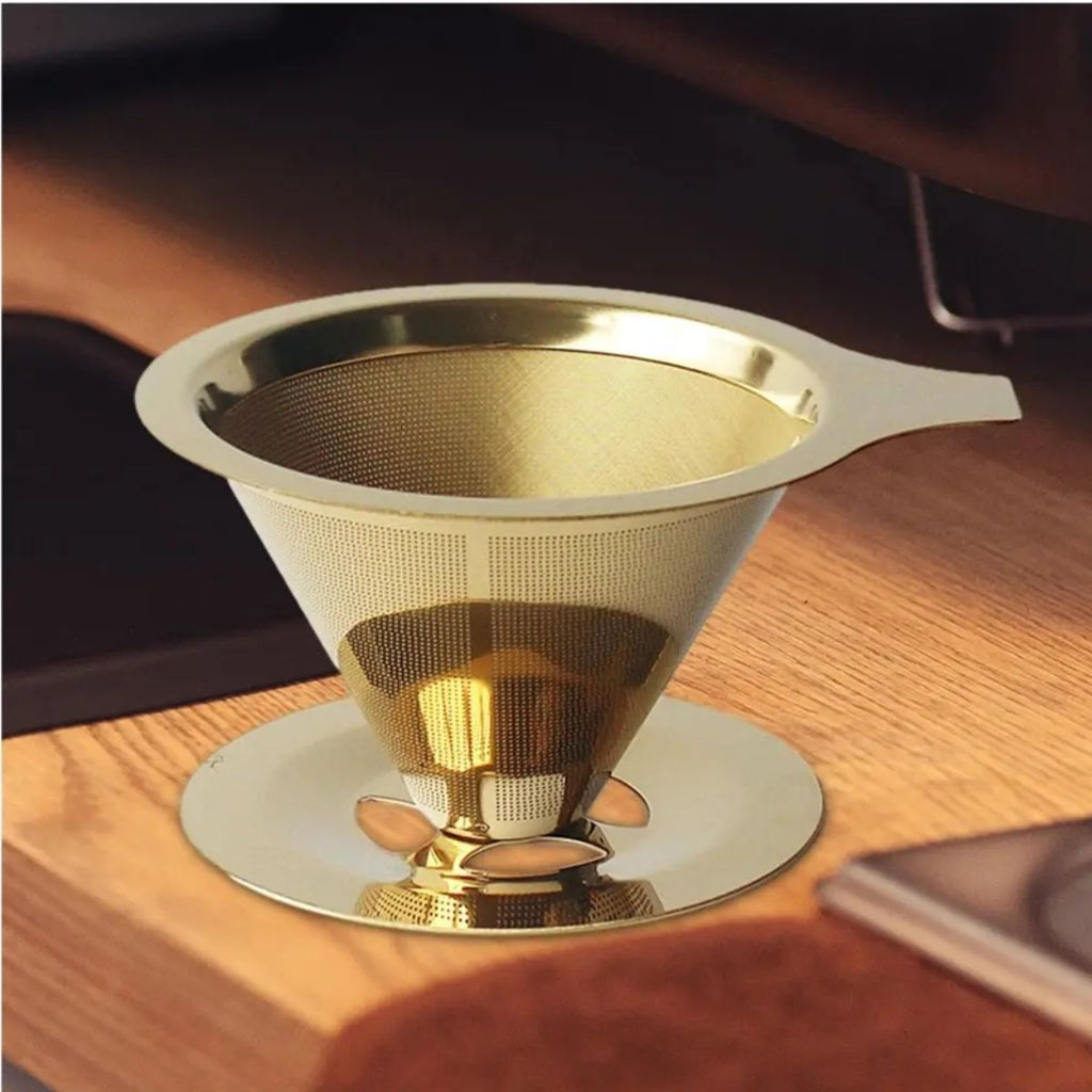 Coador de Café Dourado - IBA00002-GOLD