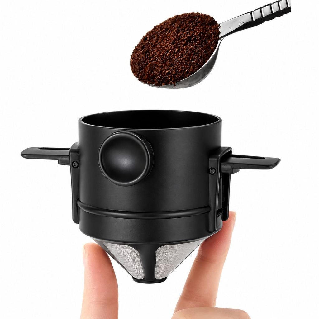 Coador de Café Reutilizável em Aço Inox - IBA00004