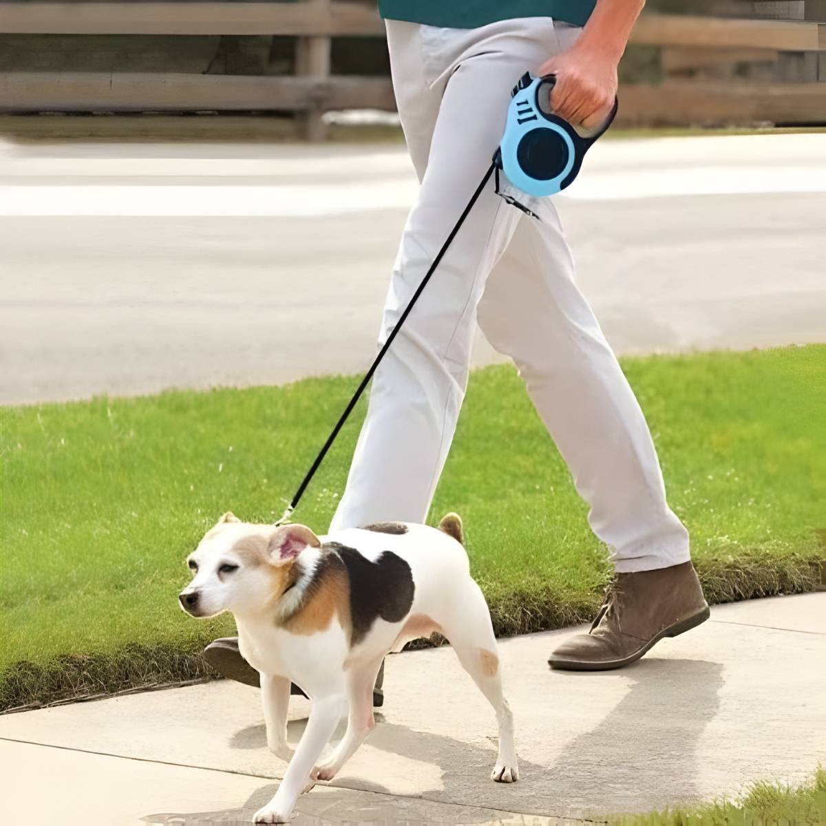Coleira Retrátil para Cães e Gatos Resistente Automática 3 e 5 Metros - XS-188-3M/5M