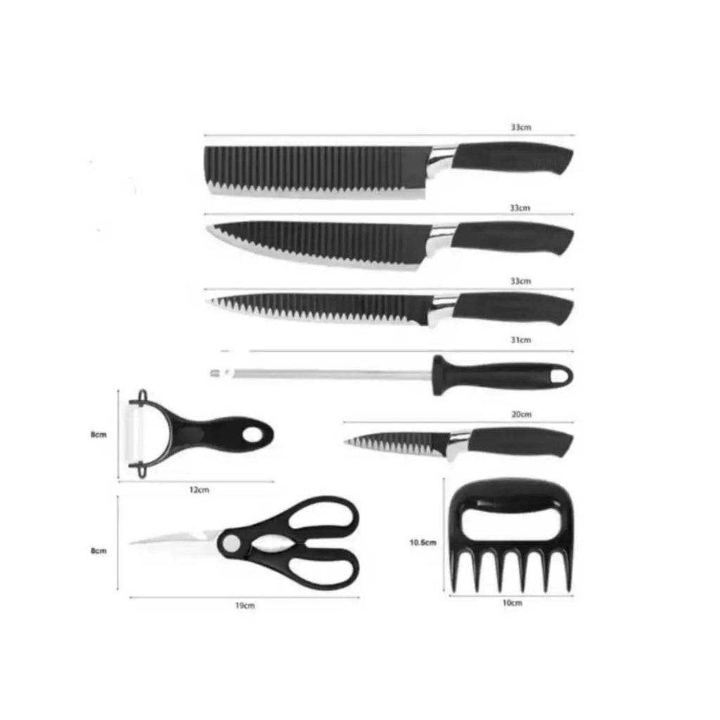 Conjunto de Facas Profissional com 8 Peças - IUH00010