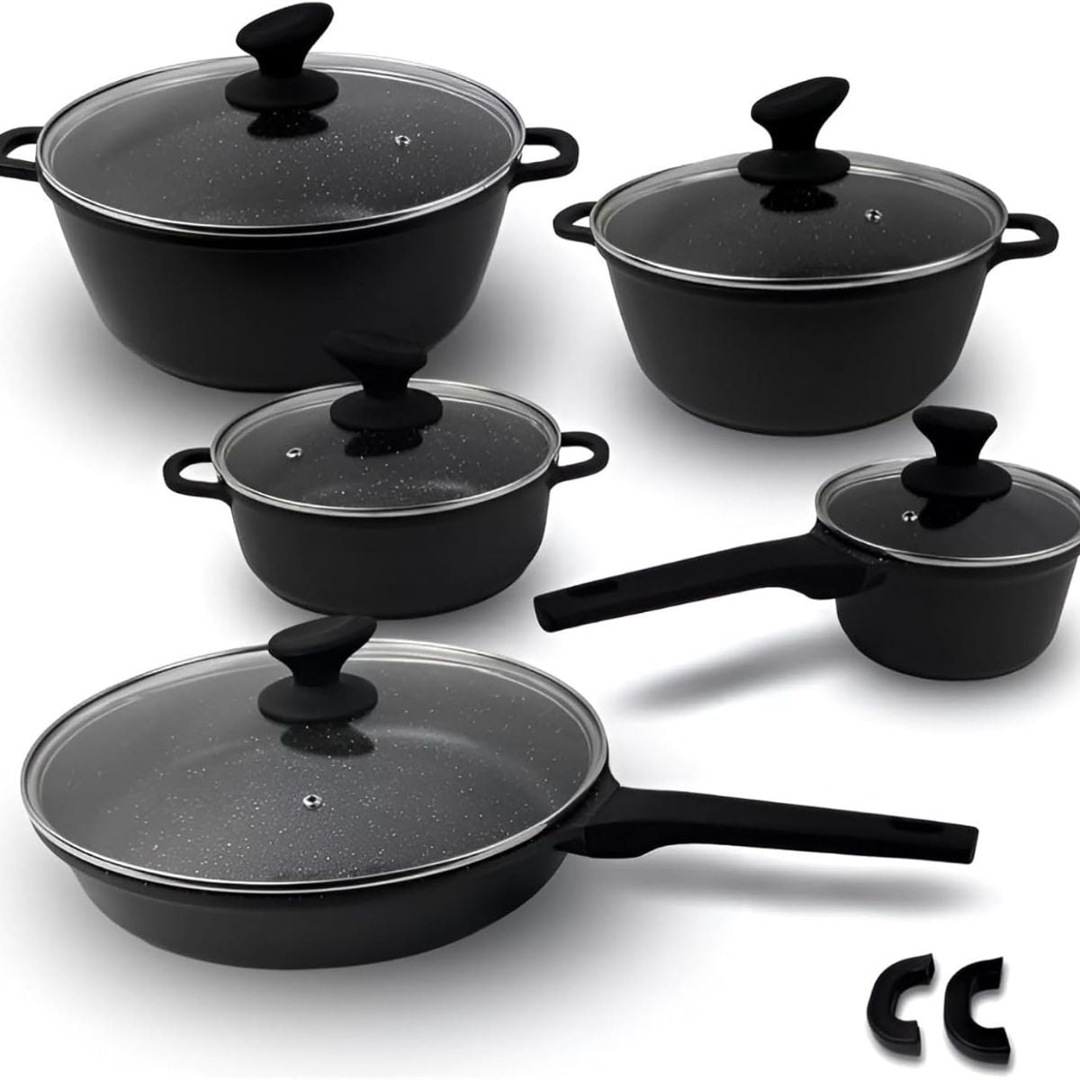 Conjunto de Panelas Cerâmicas Antiaderentes- IPJ00007