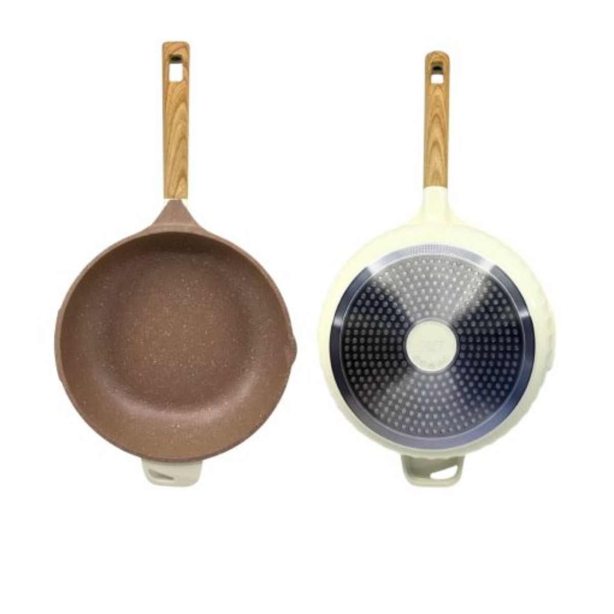 Conjunto Jogo de Panelas 11 Peças Antiaderente Cerâmica Granito IPJ00012