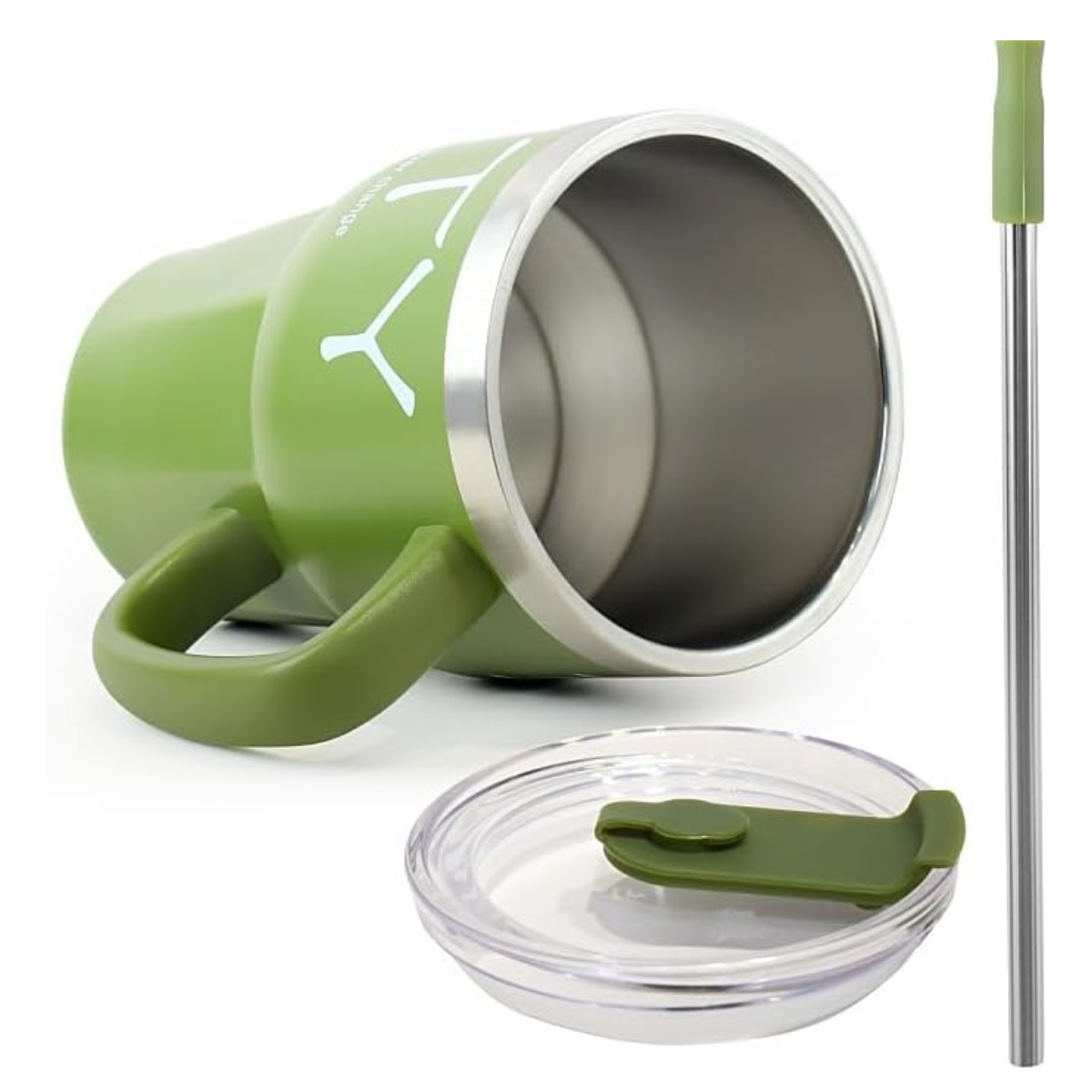 Copo Térmico Com Tampa E Canudo 600ML - CGT4066
