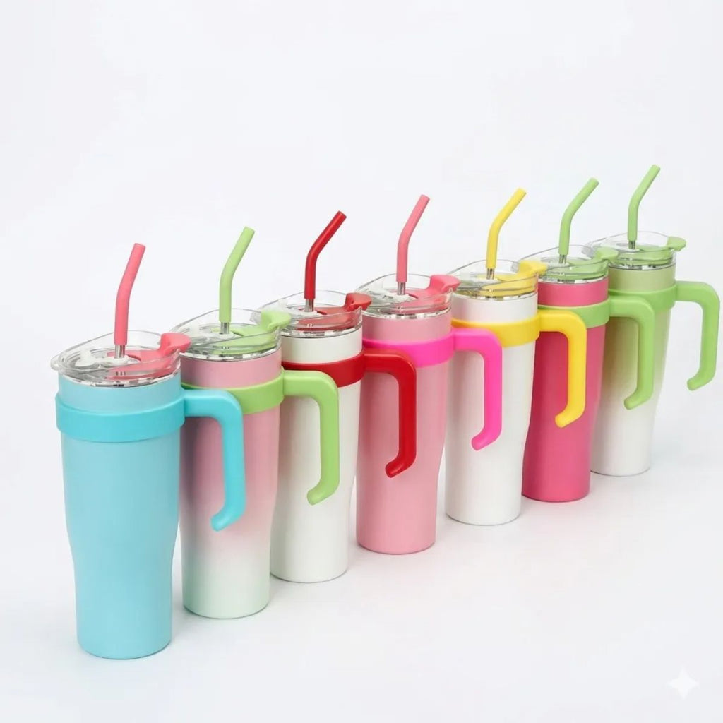 Copo Térmico com Alça e Tampa 1200ml - CGT23138