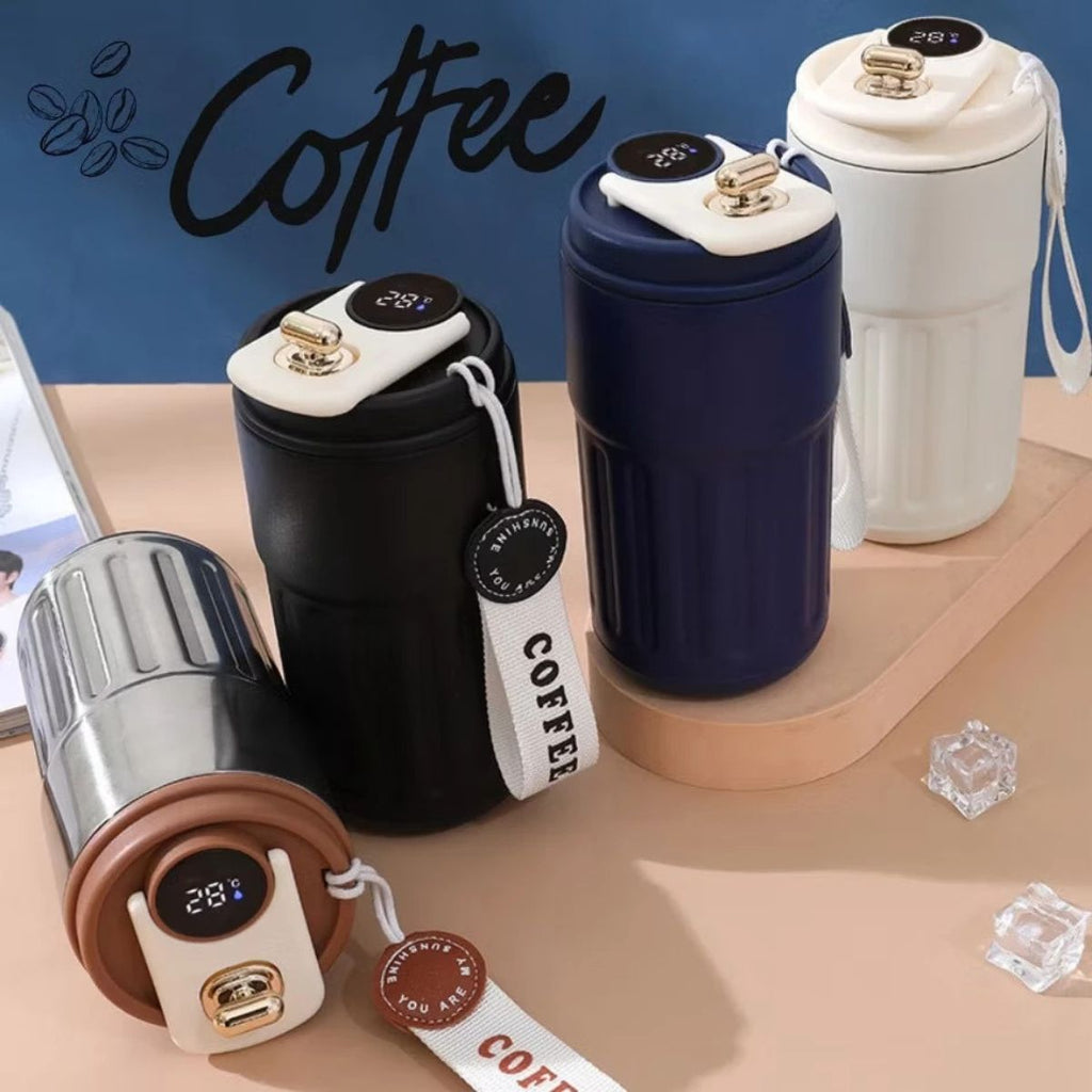Copo Térmico de Café com Visor de Temperatura 460ml - IOD00029