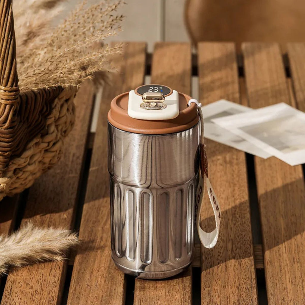 Copo Térmico de Café com Visor de Temperatura 460ml - IOD00029