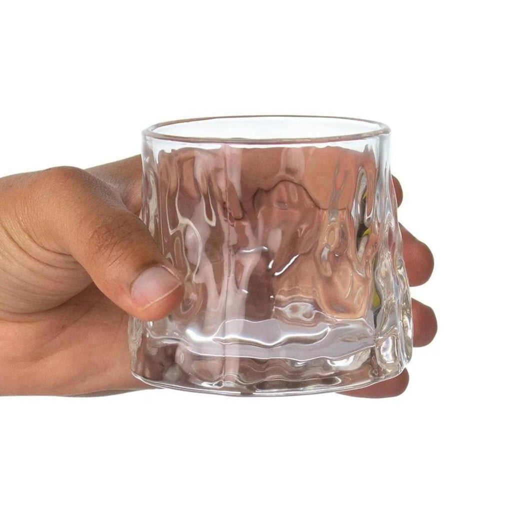 Copo de Whisky Giratório 170ml de Vidro com Base - HR-56