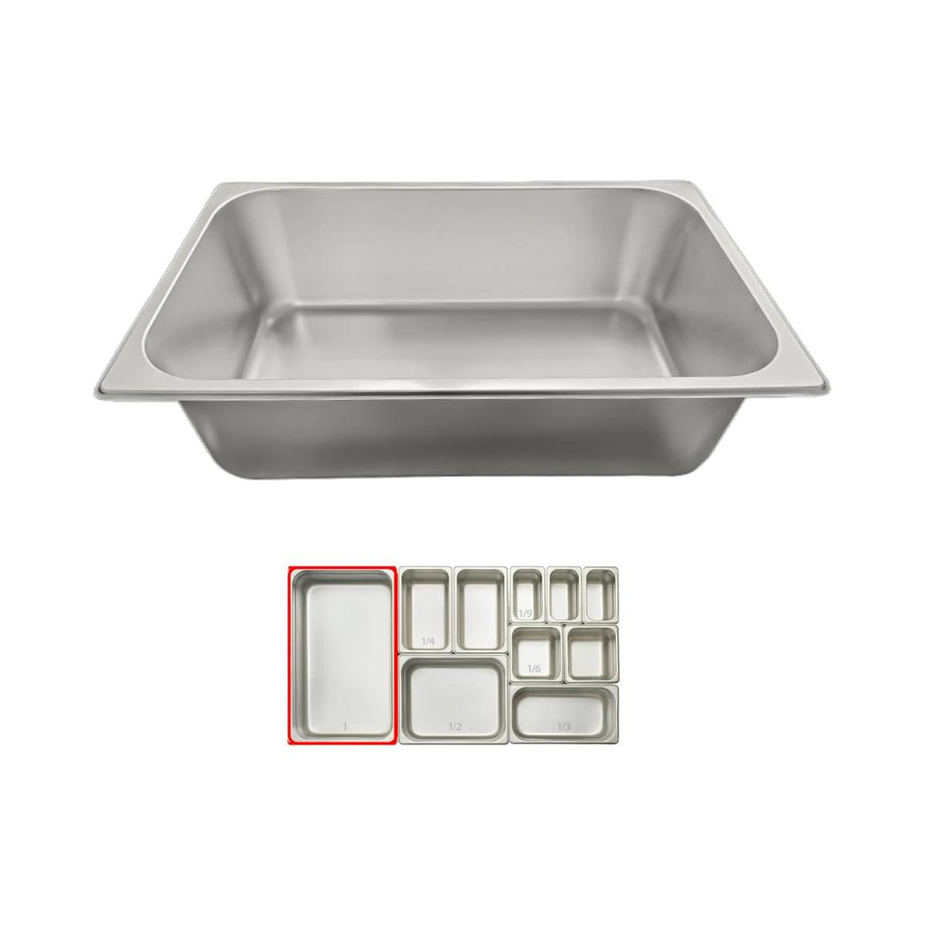 Cuba Gastronômica em Aço Inox 1/4 com 10 cm de Profundidade - CCB00005