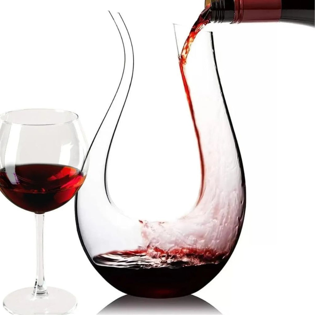 Decanter de Vinho em Vidro Transparente - LCT00001