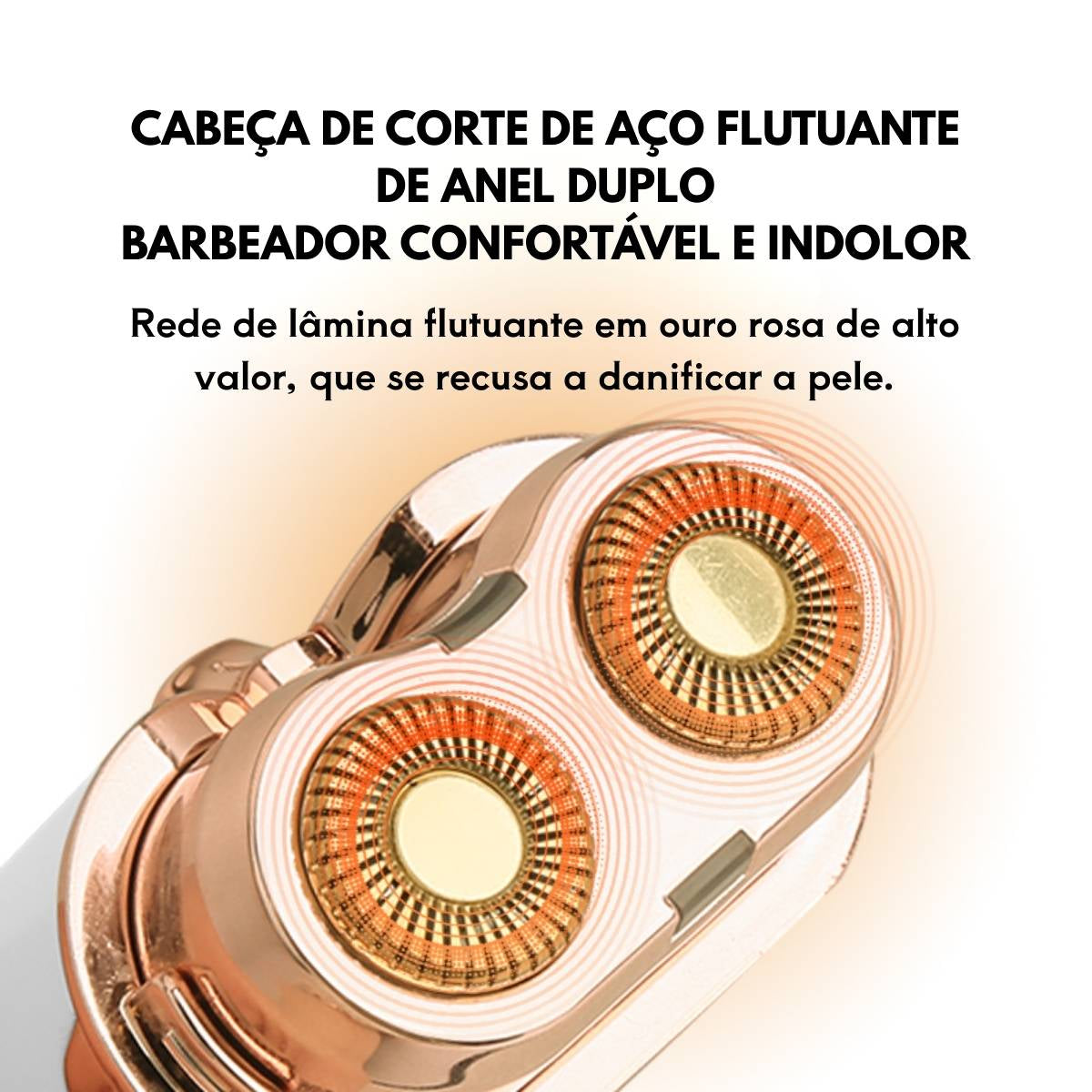 Depilador e Barbeador 2 em 1 Kemei KM-151 para Sobrancelhas Multifuncional - TMQ-KM-151