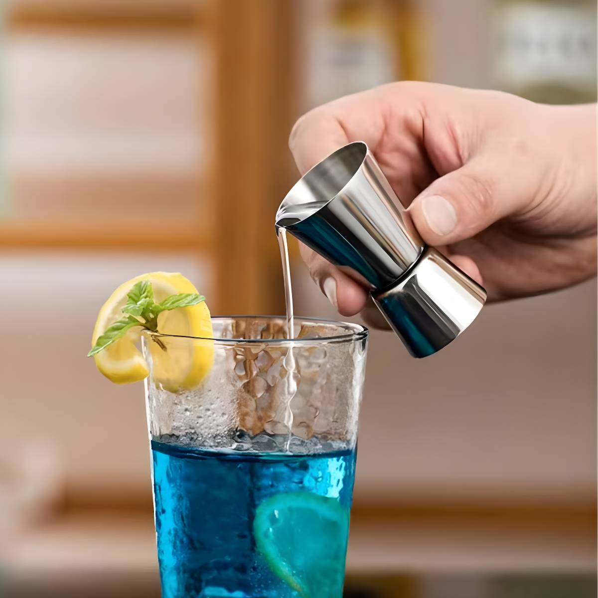 Dosador Medidas de Drinks de Aço Inoxidável para Coquetel - XDX-1058-202