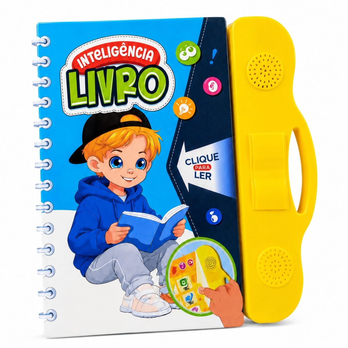 Livro Infantil Interativo Bilíngue - Livro com Áudio - EJA00001