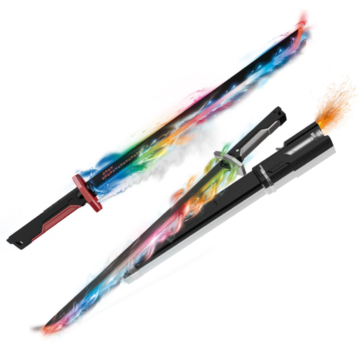 Espada Sparkblade Luz Antiniebla com Efeito Fumaça LED (48cm) - TW884-3