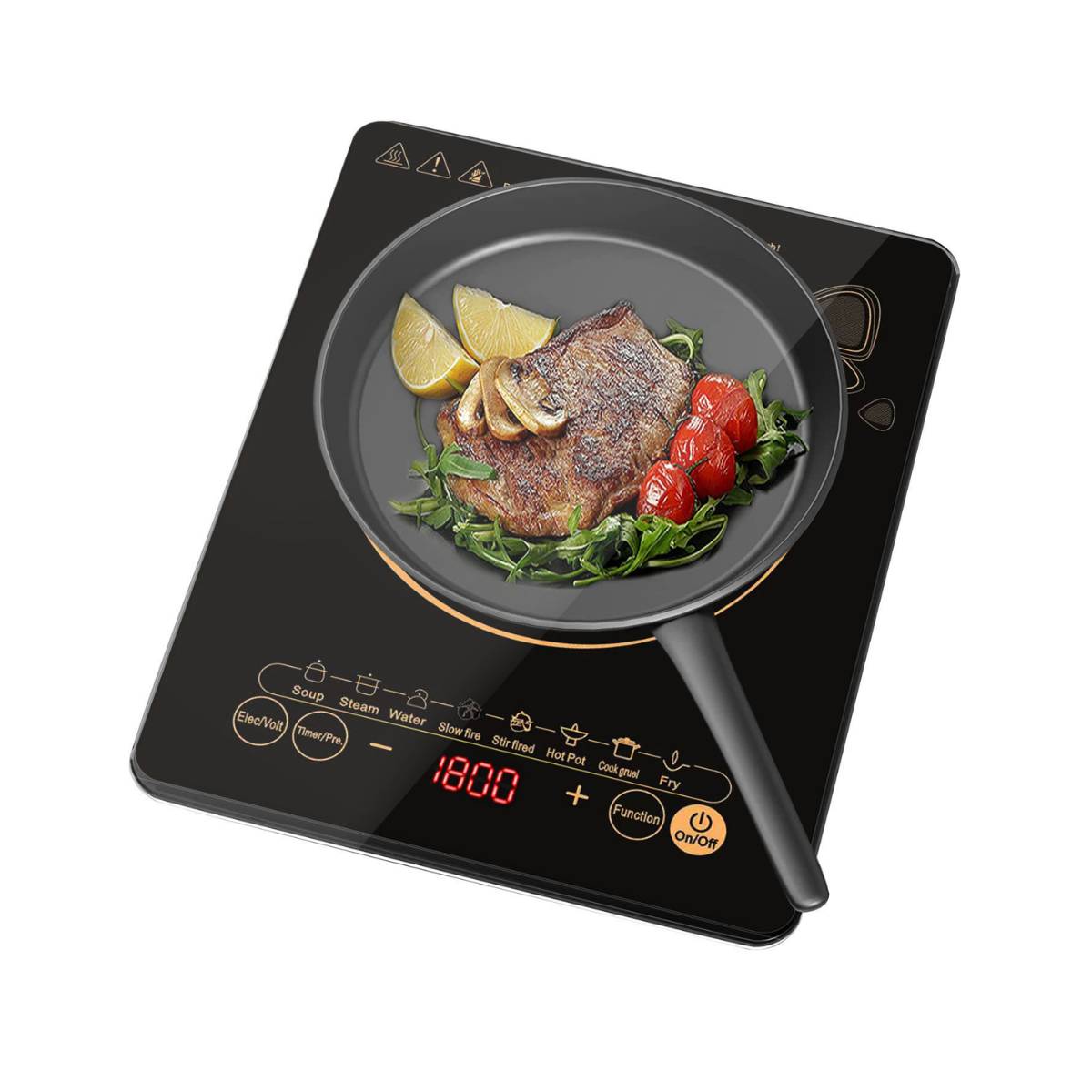 Fogão Cooktop de Indução Uma Boca 110V/220V | XDX CHIC