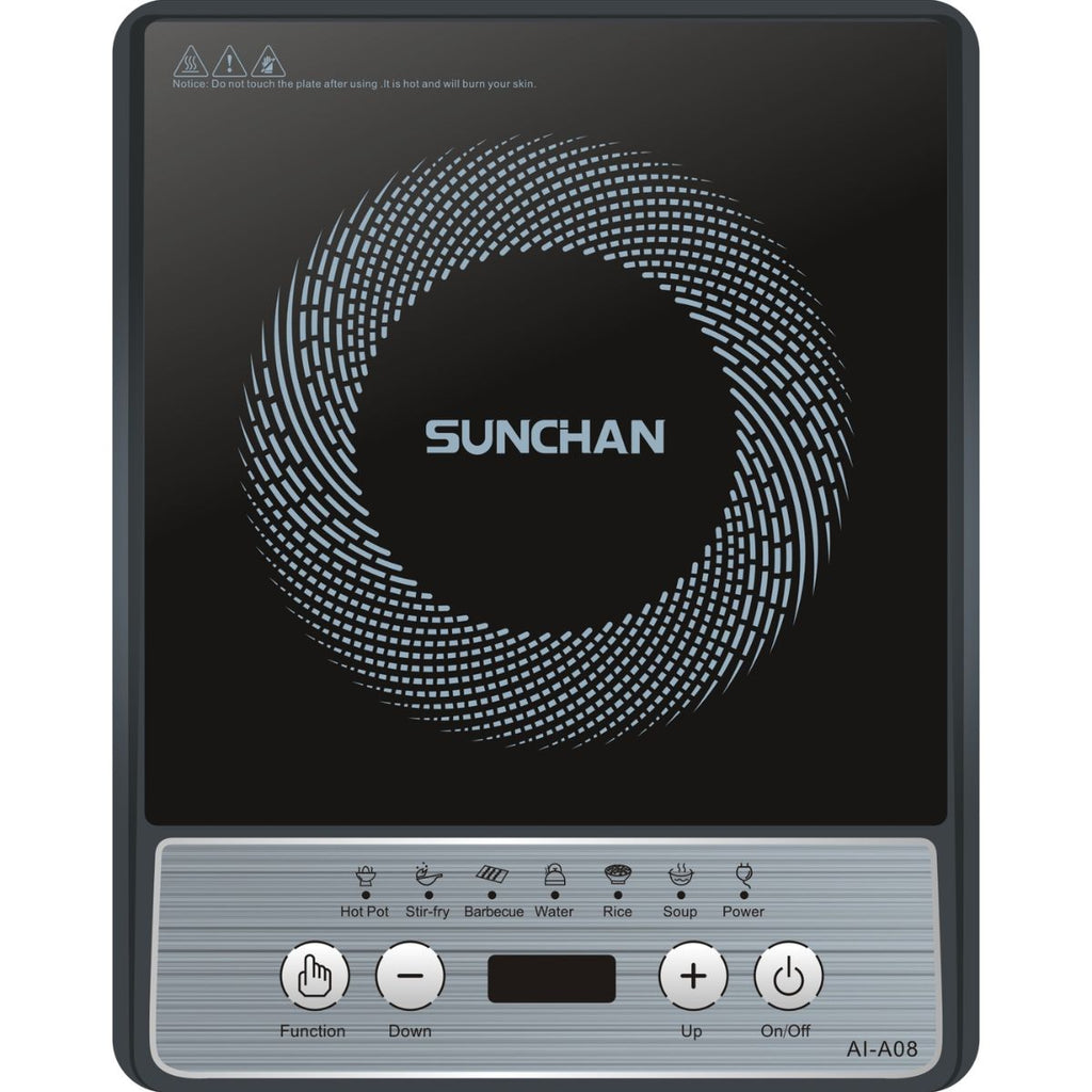 Fogão Cooktop de Indução Uma Boca 110V/220V - AI-A08