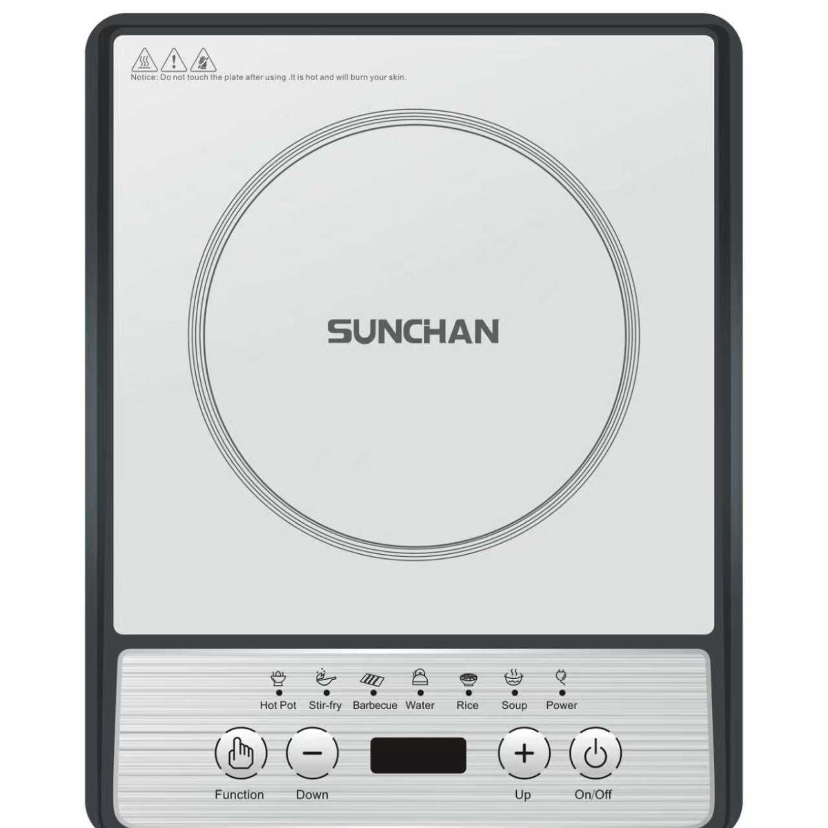 Fogão Cooktop de Indução Uma Boca 110V/220V - AI-A08