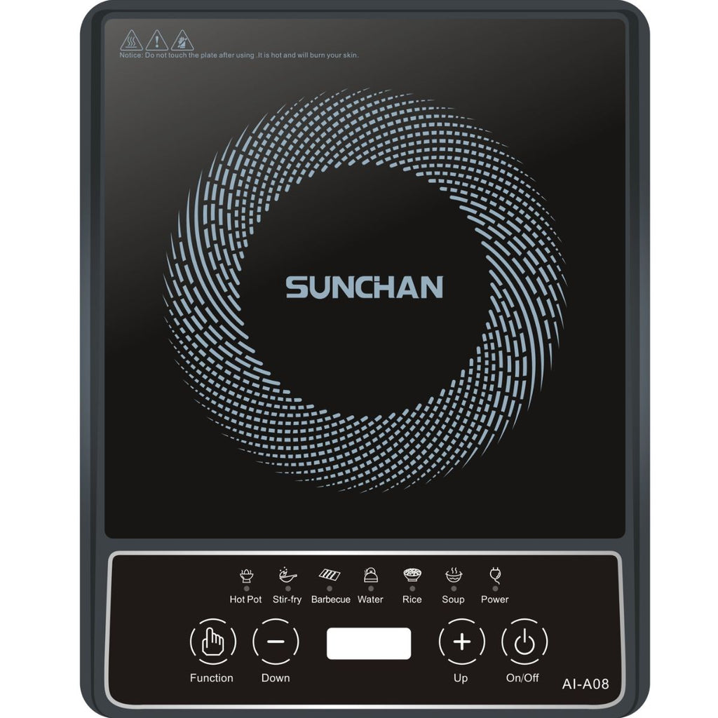 Fogão Cooktop de Indução Uma Boca 110V/220V - AI-A08