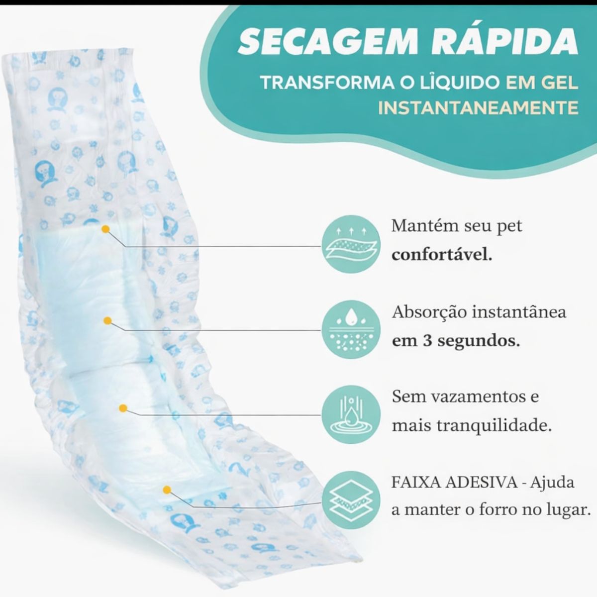 Fralda PET para Cães Machos  - PPC00017