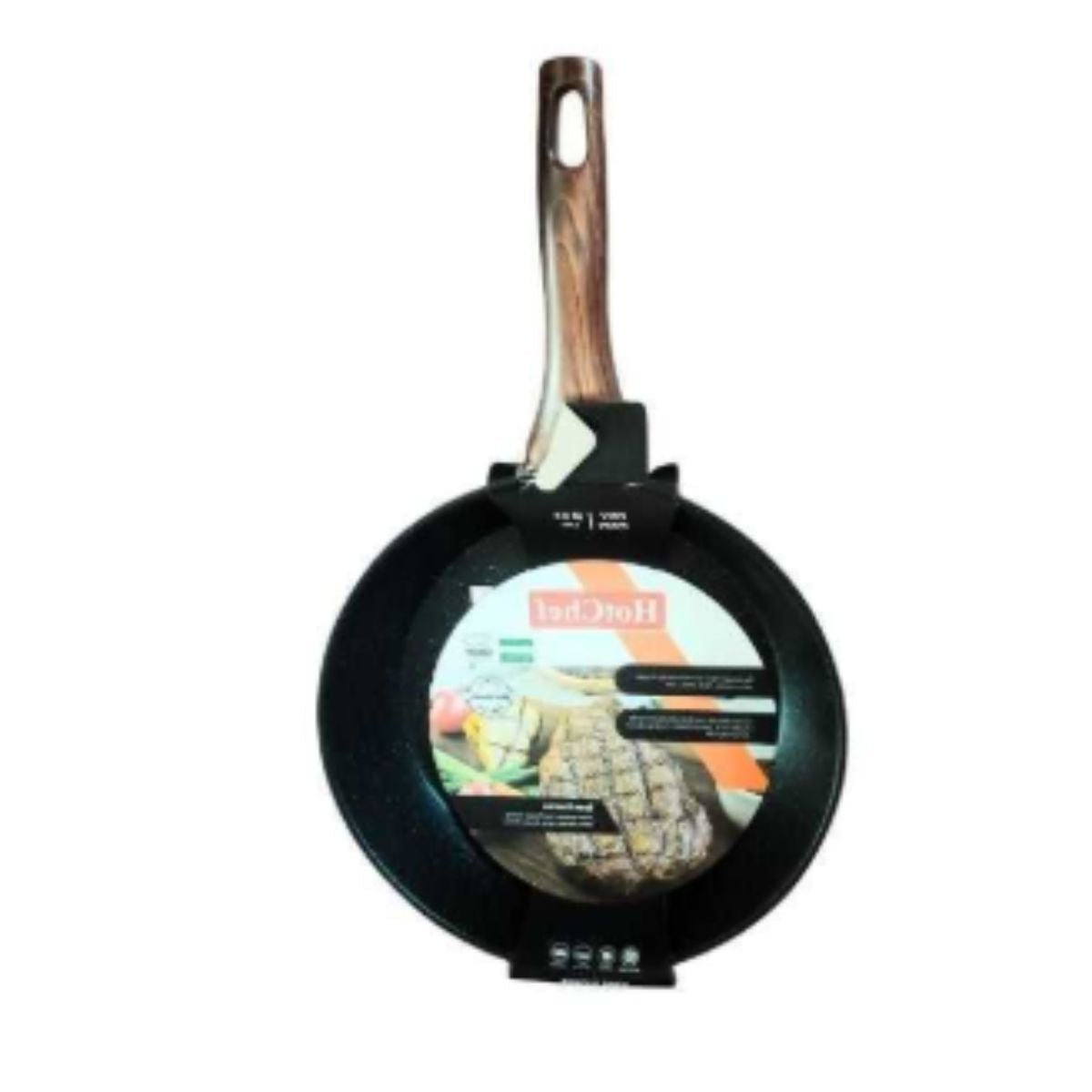 Frigideira Antiaderente com Cabo Amadeirado - IPA00046/50
