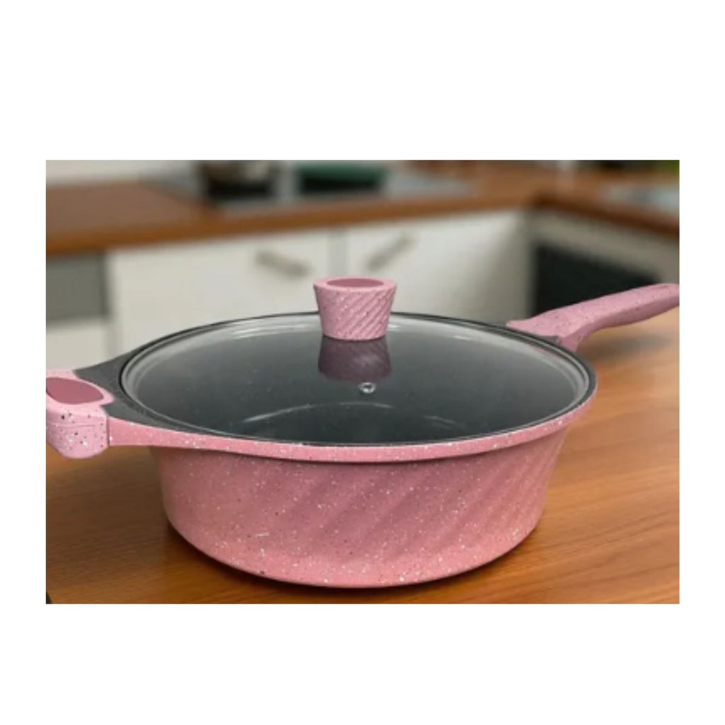 Frigideira Grande Premium Antiaderente com Tampa Fogão a Gás - CPN0025