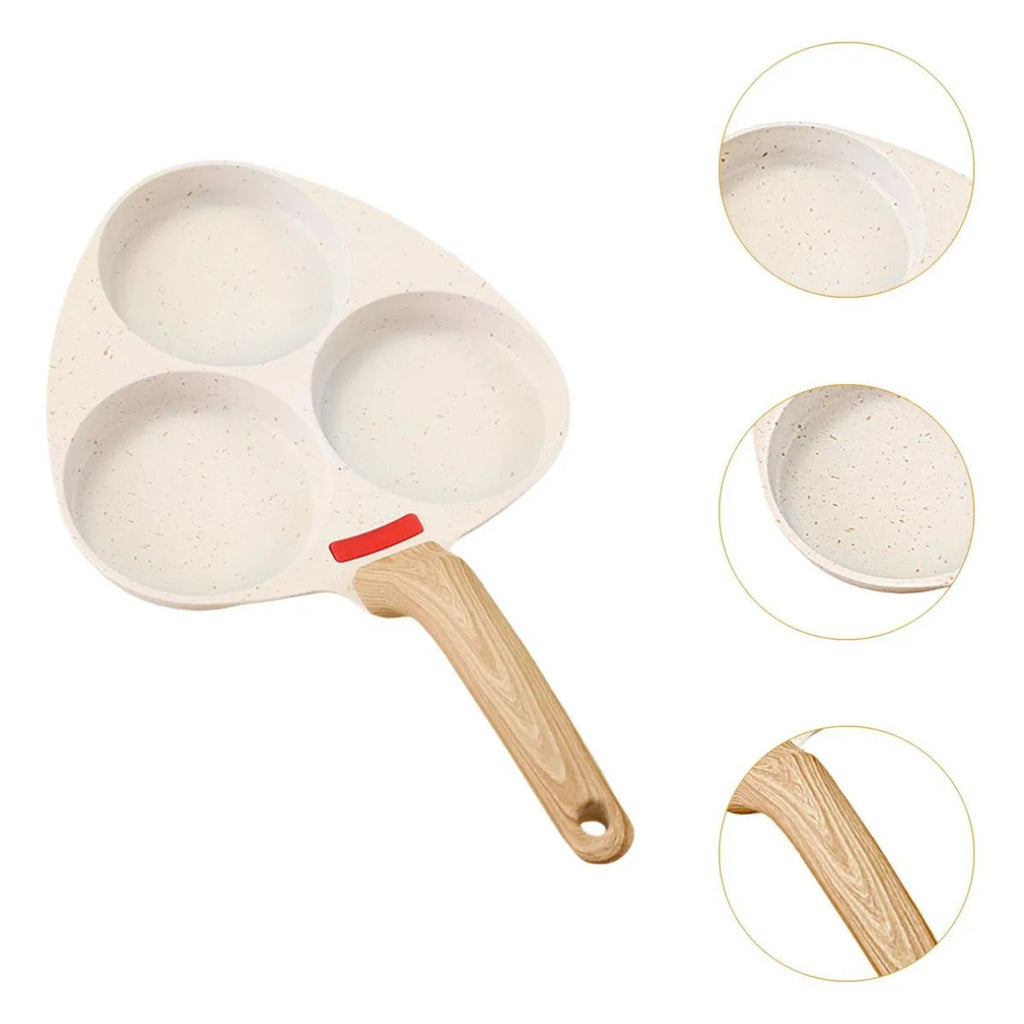 Frigideira Antiaderente 3 Divisórias para Ovos - IPA00022